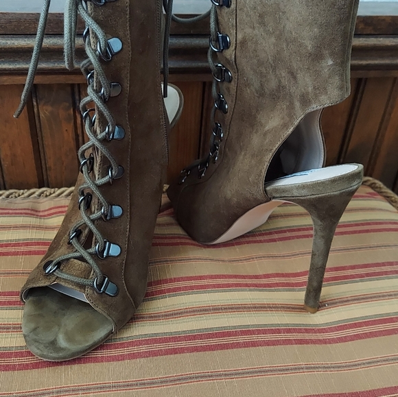 Nice Peep Toe Sling Boot - Picture 2 of 8
